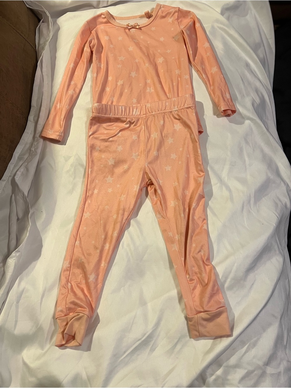 Jessica Simpson Light Pink Toddler Pajama Set